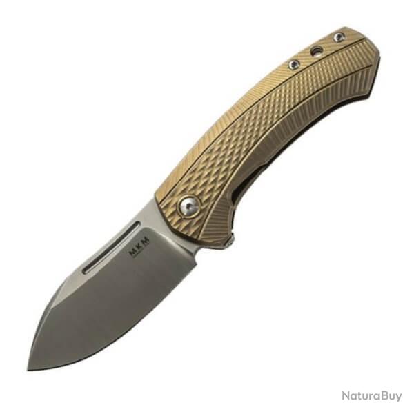 Couteau pliant MKM "Colvera" Titanium bronze by Lionsteel