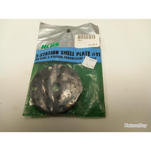 Shell plate rcbs num�ro 11 5 stations