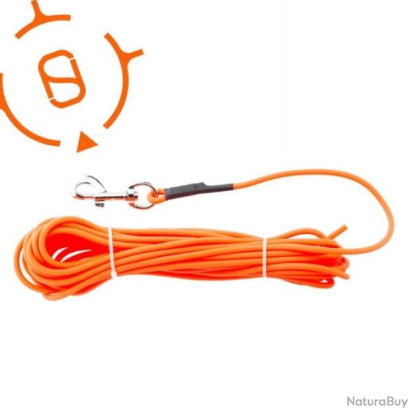 Longes synth�tiques rondes 10 m pour chien - Country dia 10mm