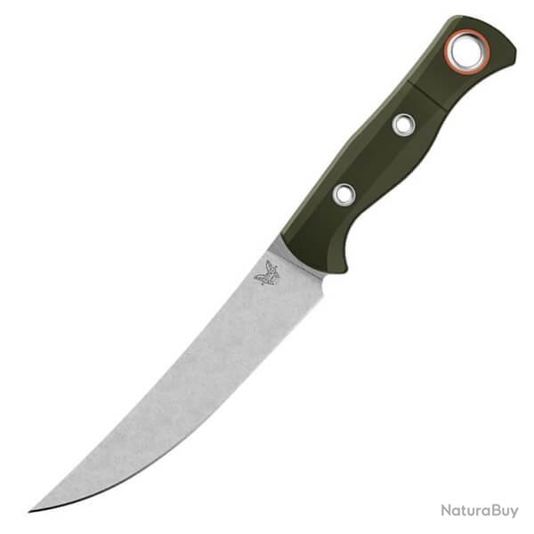 Couteau de chasse fixe hybride fixe Benchmade meatcrafter� manche G10