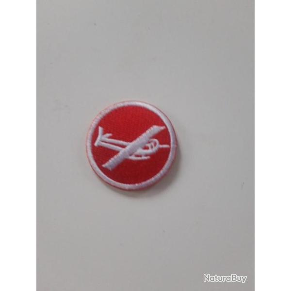 INSIGNE EN TISSU DE CALOT PARA U.S. MODELE GLIDER ARTILLERIE