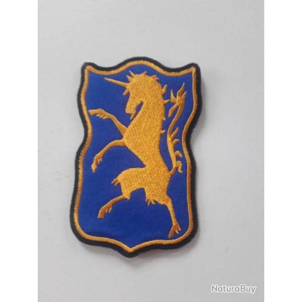 INSIGNE EN TISSU  DU 6 EME R�GIMENT DE CAVALERIE U.S.