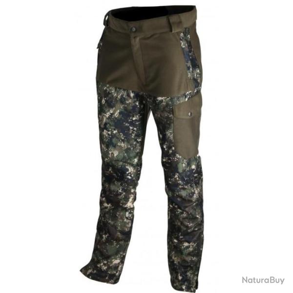 Pantalon fuseau somlys softshell camo pixel silentek