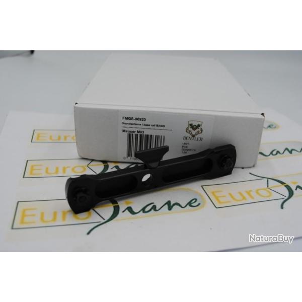 Embase Dentler Basic � pour Mauser M03 + adaptateur pour Holosun HS503