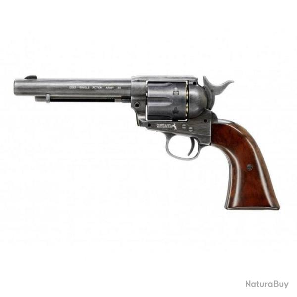 Revolver � plomb Colt Sa Army 45 Co2 - Cal. 4.5 Bb's - Antique finish