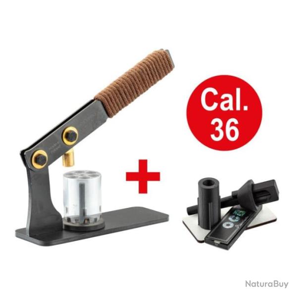 Presse de rechargement BP Maker pour revolver poudre noire + Kit cart - 36