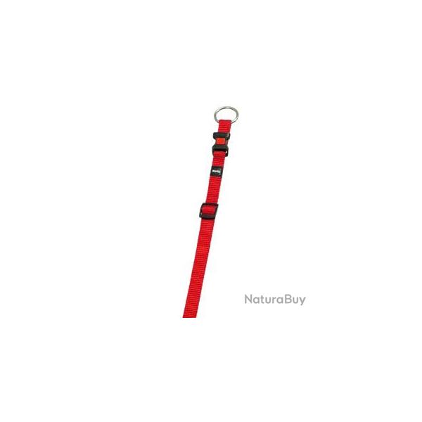 COLLIER ZIGGI ROUGE L 45-65CM 25MM