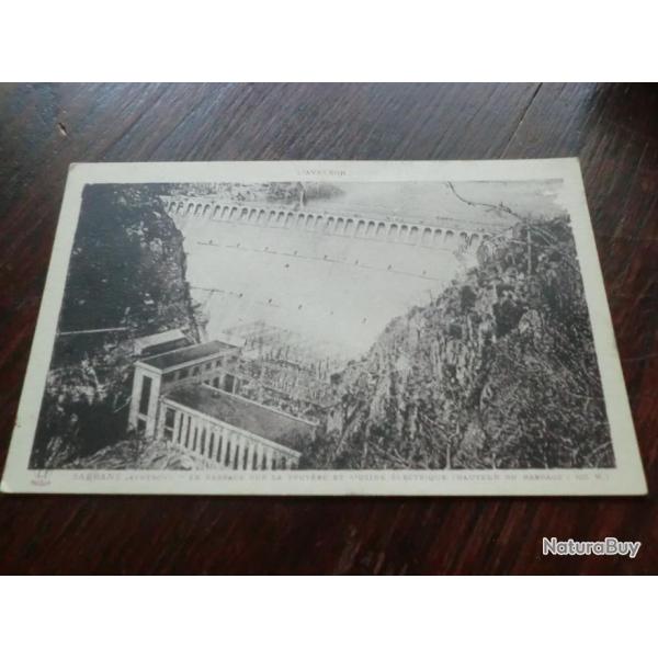 CP  dpt 12 SARRANS  LE BARRAGE