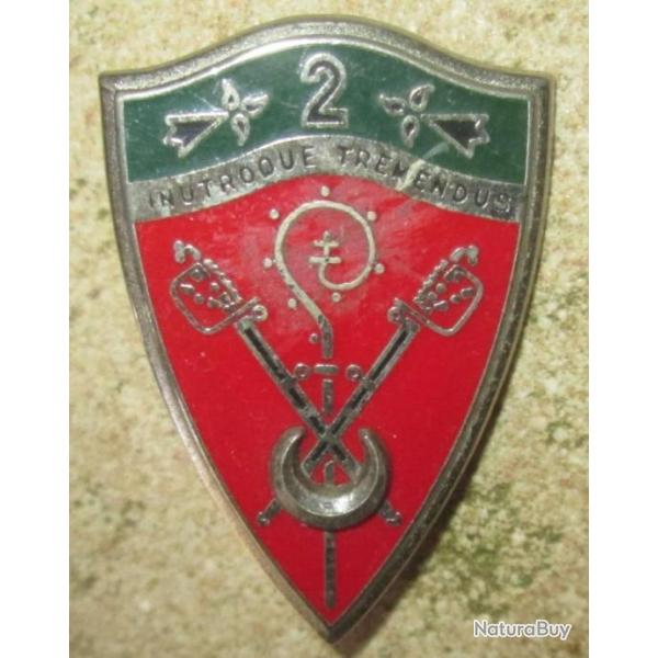 2� R�giment de Chasseurs, fixation, 2 pontets