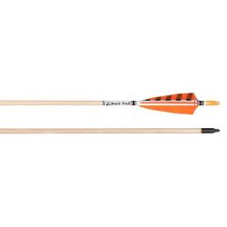 BUCK TRAIL - Fl&egrave;che Deluxe Bois Mont&eacute;e 5/16" 35 #