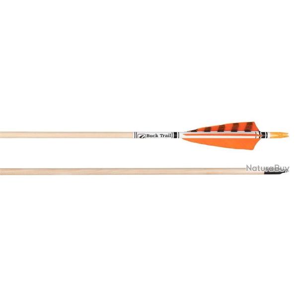 BUCK TRAIL - Fl�che Deluxe Bois Mont�e 11/32" 60 #