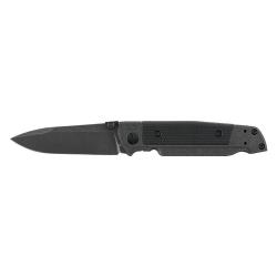 Couteau pliant Walther Q5 Steel frame folder blackwash plain