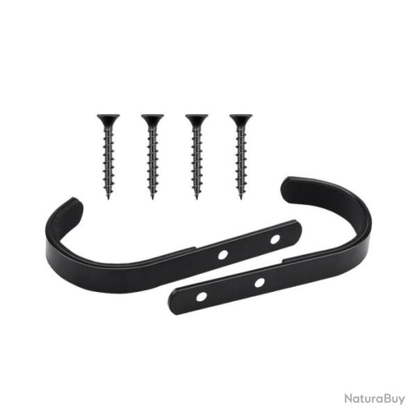 SUPPORT MURAL FUSIL / CARABINE NOIR