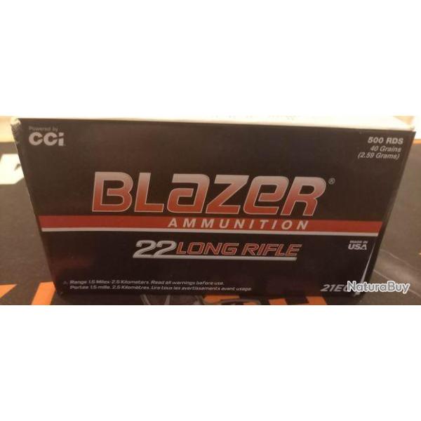 500 MUNITIONS CCI BLAZER 22LR
