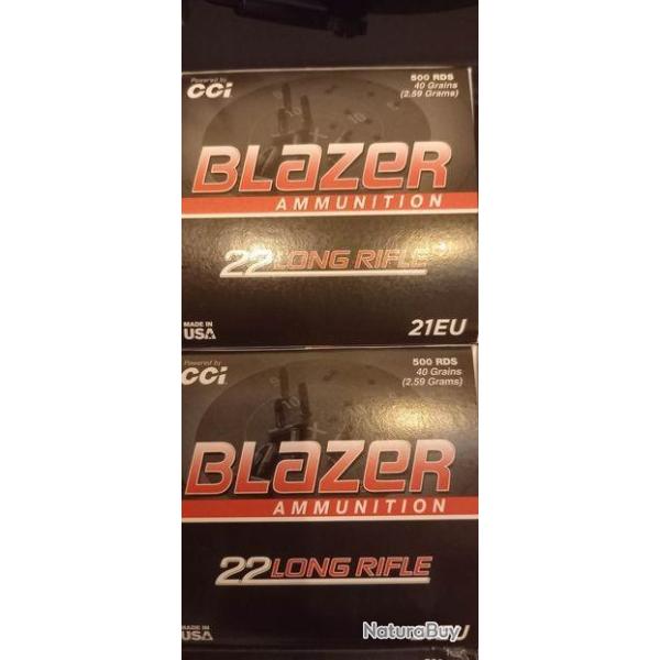 1000 MUNITIONS CCI BLAZER 22LR
