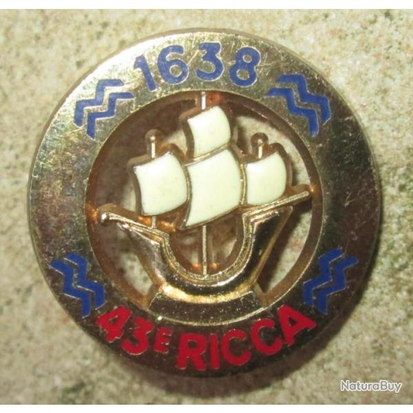 43� R.I.C.C.A, sigle �pais, 2 pontets