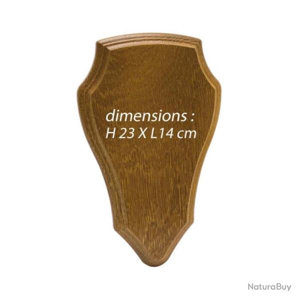 Ecusson Europarm pour troph�e chevreuil ou cerf - 23x14 cm / Chevreuil petit