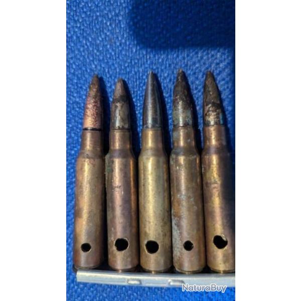 chargeur  5 munitions 7.5 mm MAS (lame)