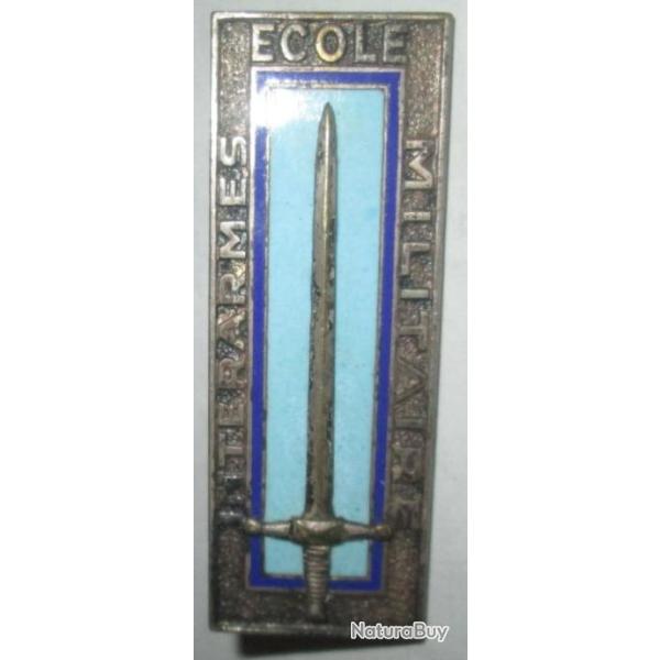 Ecole Militaire Inter Armes, �mail, dos guilloch�, 2 bol�ros Drago