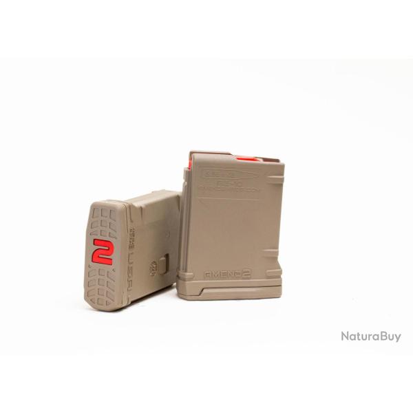 Chargeur AMEND2 10 coups 223 Rem pour AR15 Tan