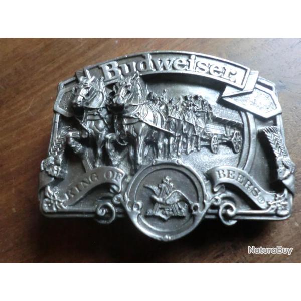 BOUCLE CEINTURON  BUDWEISER  MAD IN U S A