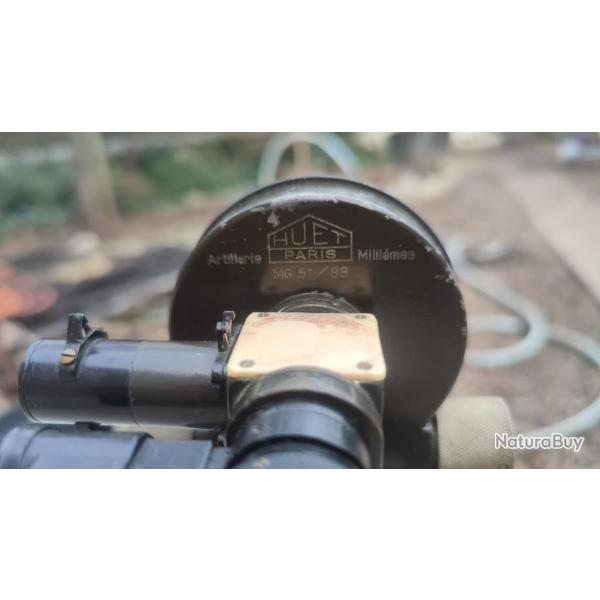 THEODOLITE d'Artillerie HUET MG 51/88...