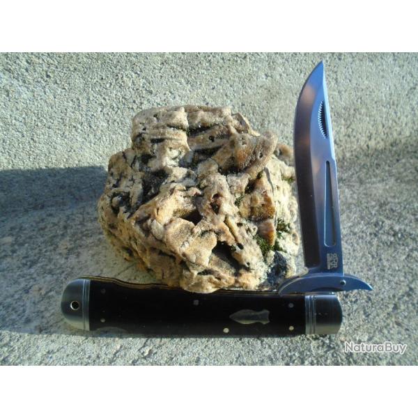 Couteau Rough Ryder Reserve Kayak Oak Lame Acier D2 Manche Micarta Lockback RRR019