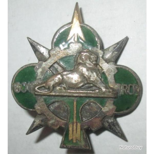 601� R�giment de Circulation Routi�re, �mail, pastille oblongue