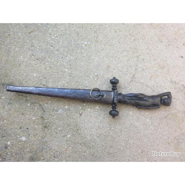 Stylet romantique � fus�e fin 17 eme.debut 18 eme