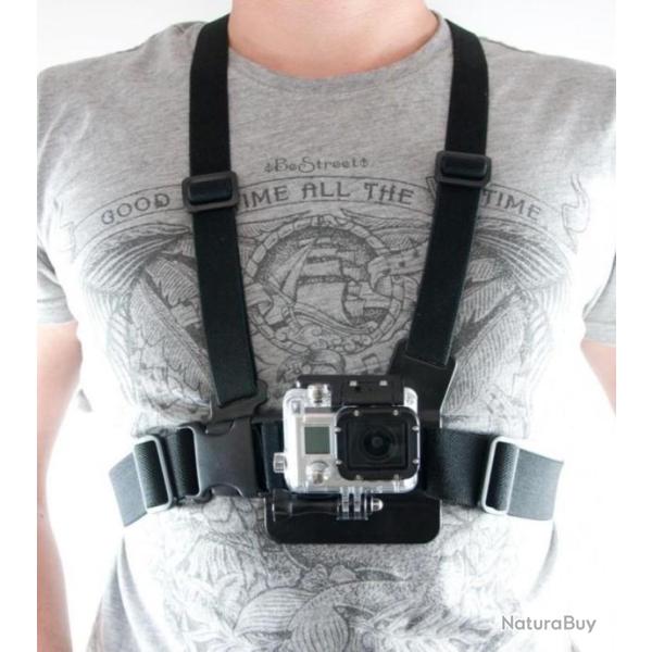 Harnais GO PRO chien et harnais GO PRO homme