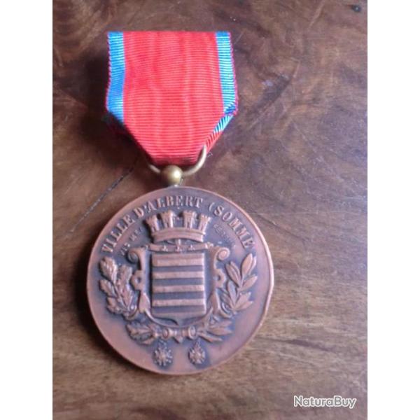 �MEDAILLE VILLE D ALBERT SOMME�