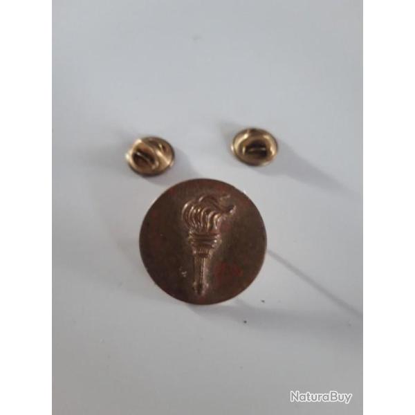 INSIGNE DE COL EN M�TAL D ENLISTED MAN  U.S.