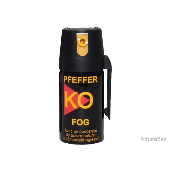 AEROSOL GAZ POIVRE KO 40 ML