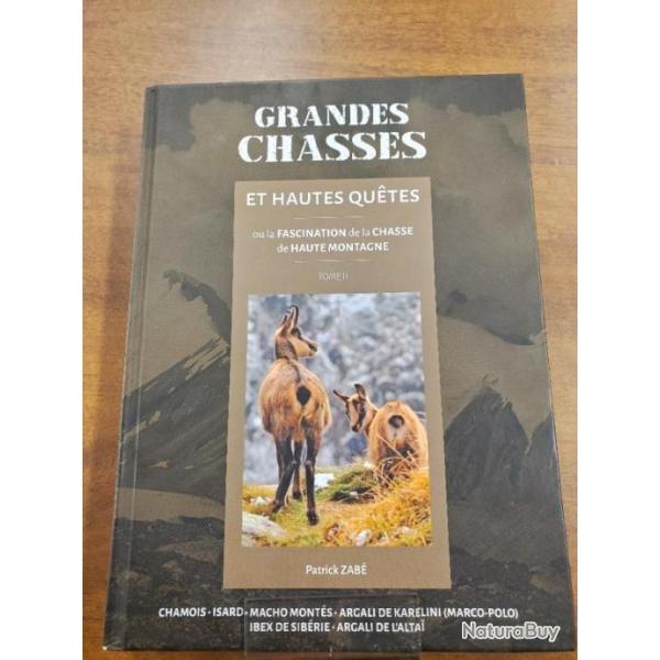 LIVRE GRANDES CHASSES TOME II