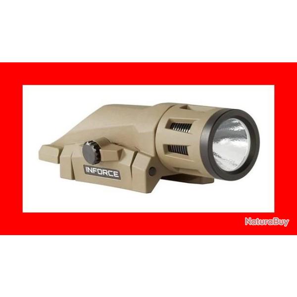 LAMPE TACTIQUE POUR ARME D'EPAULE INFORCE WML FDE
