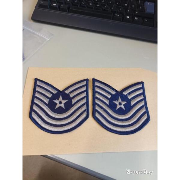 Lot de grades arm�e us USAF TECHNICAL SERGEANT ORIGINAL