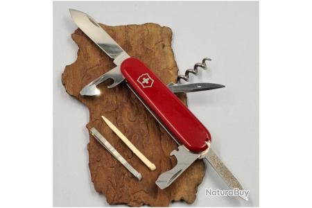 Swiss+Tech Pince Multifonction 16 en 1 avec Verrou de Sécurité, Couteau