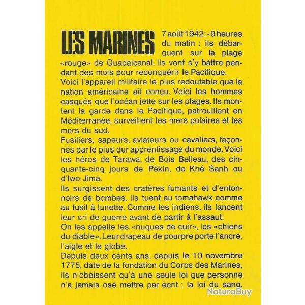 Les Marines. Fran�ois D'Orcival. US Army. US-NAVY , bel �tat