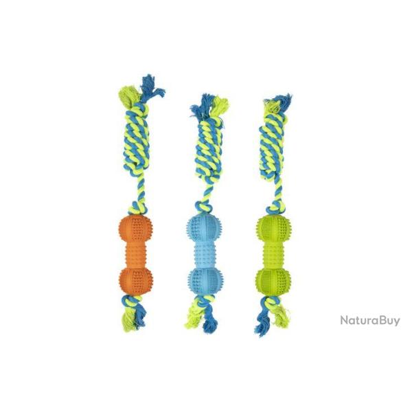 DENTAL DUMBELL RUFFUS+CORDE 38CM L UNITE