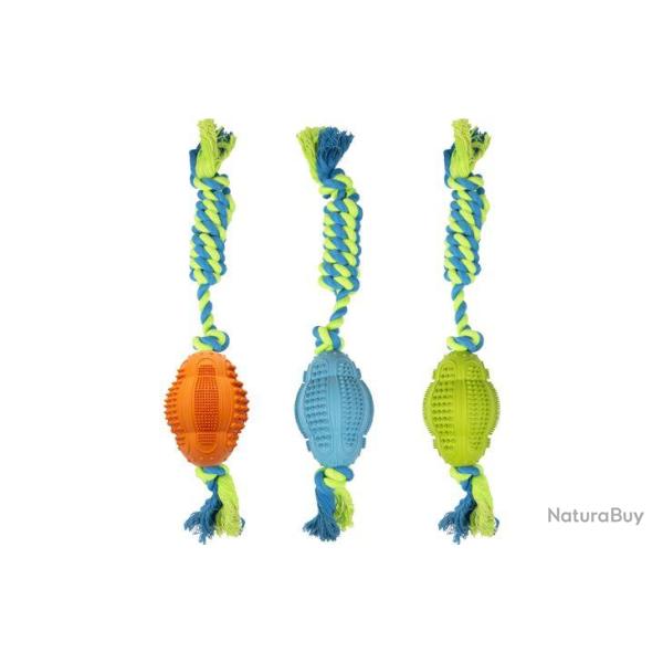 DENTAL BOUNCER RUFFUS+CORDE 38CM L UNITE