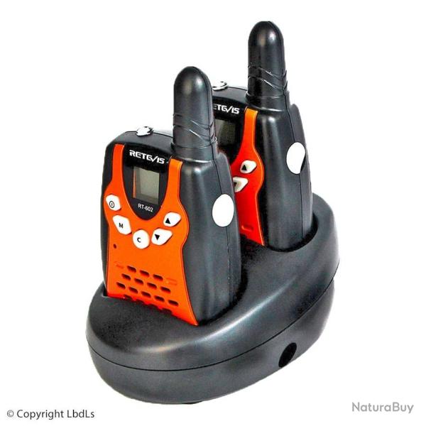 Boite de 2 radios Retevis RT602 PMR446