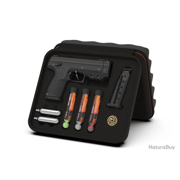 PACK COMPLET DEFENSE BYRNA SD XL - CO2 -  CALIBRE 68 - PUISSANT