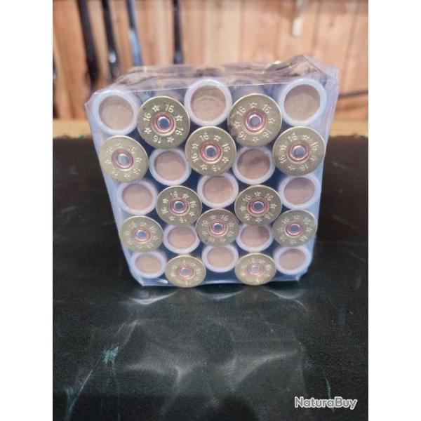 Cartouche poudre noire calibre 16/65 n�4 sp�cial coach gun