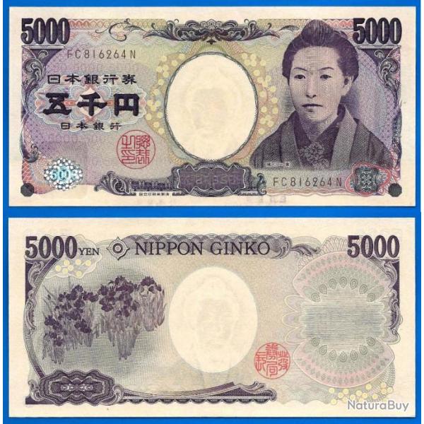 Japon 5000 Yen 2004 Billet Yens Japan