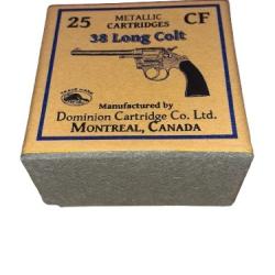 38 LC ou 38 Long Colt: Reproduction boite cartouches (vide) DO 9951365