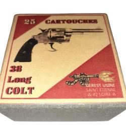 38 LC (Long Colt): Reproduction boite cartouches (vide) GU 9951389