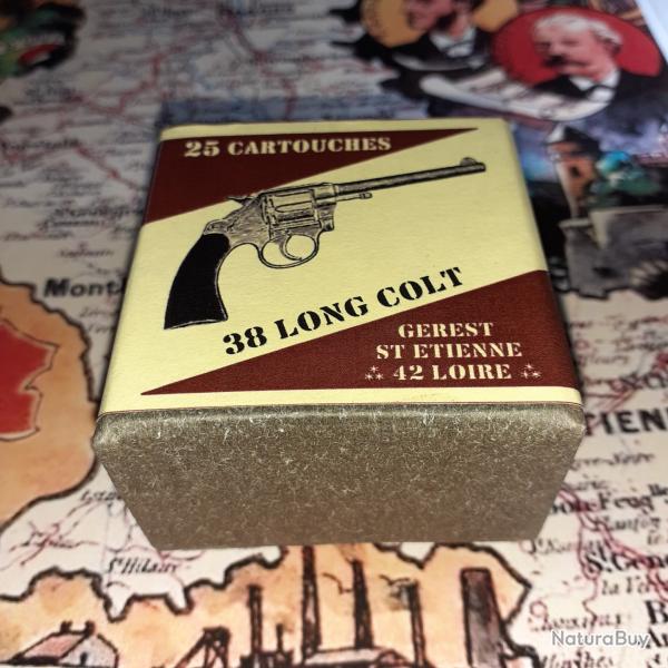 38 LC (Long Colt) (G�rest Saint Etienne): Reproduction boite munitions (vide) GU 9951389
