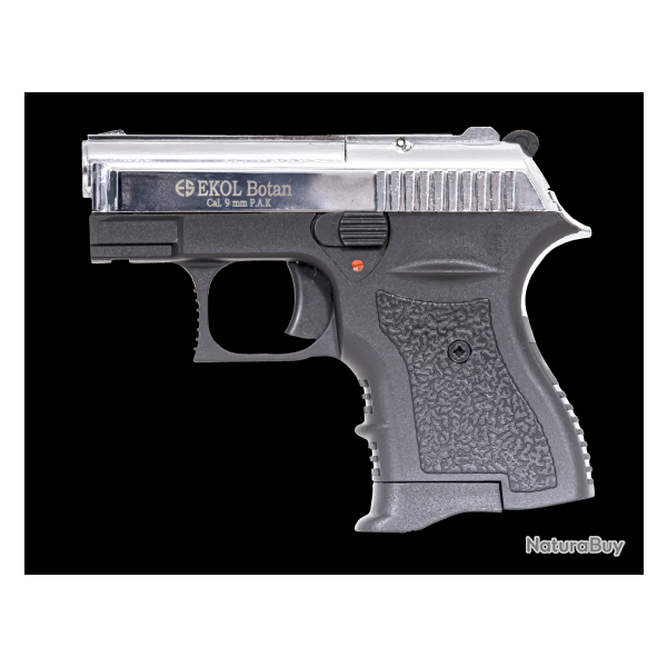 EKOL - PISTOLET BOTAN CHROME 9MM PA