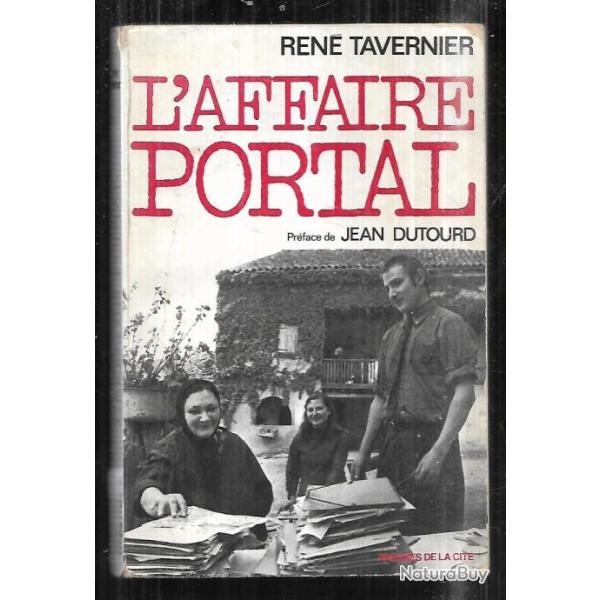 l'affaire portal de ren� tavernier