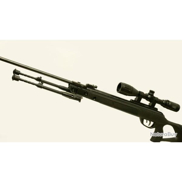 CARABINE AVEC BIPIED GAMO 12150 G-MAGNUM Cal. 6,35 mm,19,9 julios + PISTON ( 45 joules )+Lun 3-9X40